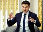 Brian Chesky, co-founder and CEO of Airbnb, announced the company’s decision to host the Afghan refugees.(AP) Brian Chesky, co-founder and CEO of Airbnb, announced the company’s decision to host the Afghan refugees.(AP)
