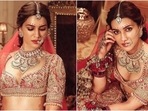 Kriti Sanon is an enchanting bride in traditional red Manish Malhotra lehenga, see all pics(Instagram/@manishmalhotraworld) Kriti Sanon is an enchanting bride in traditional red Manish Malhotra lehenga, see all pics(Instagram/@manishmalhotraworld)