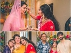 On this day, the expecting mother gets showered with gifts like jewellery and clothing from her relatives along with lots of blessings. Charu Asopa Sen recently took to her Instagram handle to treat her well-wishers with photos from the ceremony.(Instagram/@asopacharu)