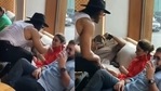 Ranveer Singh dances to Nashe Si Chadh Gayi for Deepika Padukone. Ranveer Singh dances to Nashe Si Chadh Gayi for Deepika Padukone.