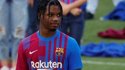 FC Barcelona's Ansu Fati (REUTERS)