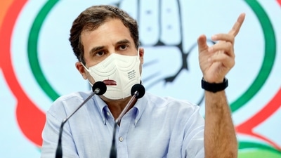 Congress leader Rahul Gandhi addresses the media in New Delhi on Tuesday. (ANI) Congress leader Rahul Gandhi addresses the media in New Delhi on Tuesday. (ANI)