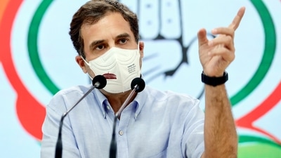 On Tuesday, Singh Deo and Baghel, who arrived in Delhi for the meeting separately, reached Gandhi’s Tughlaq Lane residence just short of 11am. (ANI) On Tuesday, Singh Deo and Baghel, who arrived in Delhi for the meeting separately, reached Gandhi’s Tughlaq Lane residence just short of 11am. (ANI)
