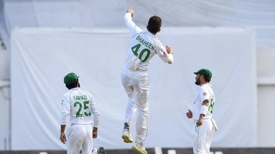 Pakistan set Windies 329 to win Test as hosts close on 49-1 (TWITTER) Pakistan set Windies 329 to win Test as hosts close on 49-1 (TWITTER)