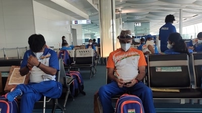 Paralympic Games: Indian shooters, archers arrive in Tokyo (SAI) Paralympic Games: Indian shooters, archers arrive in Tokyo (SAI)