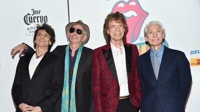 Members of The Rolling Stones, from left, Ronnie Wood, Keith Richards, Mick Jagger and Charlie Watts. Watts' publicist, Bernard Doherty, said Watts passed away peacefully in a London hospital. (AP) Members of The Rolling Stones, from left, Ronnie Wood, Keith Richards, Mick Jagger and Charlie Watts. Watts' publicist, Bernard Doherty, said Watts passed away peacefully in a London hospital. (AP)