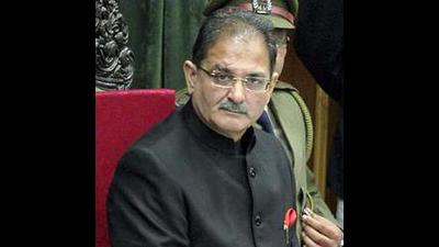 Former J&K deputy chief minister Kavinder Gupta (HT file)