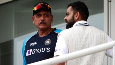 'Shastri will let Kolhi go, won't mind seeing him exchange words with Anderson' (AP) 'Shastri will let Kolhi go, won't mind seeing him exchange words with Anderson' (AP)