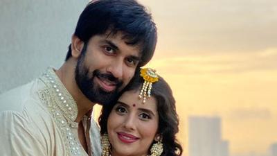 Charu Asopa enjoying the happy moment with her husband Charu Asopa enjoying the happy moment with her husband