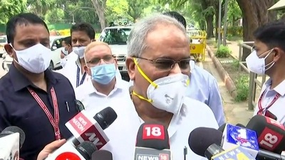 Bhupesh Baghel and TS Singh Deo will meet senior leaders of the Congress party in Delhi today. (File Photo) Bhupesh Baghel and TS Singh Deo will meet senior leaders of the Congress party in Delhi today. (File Photo)