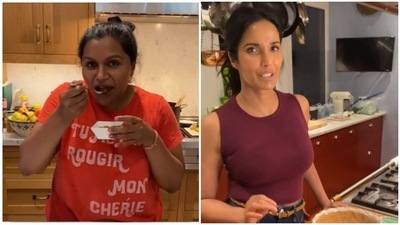 Mindy Kaling and Padma Lakshmi lashed out at an article saying Indian cuisine has one spice. Mindy Kaling and Padma Lakshmi lashed out at an article saying Indian cuisine has one spice.