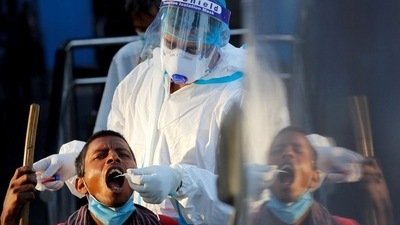According to the Indian Council of Medical Research (ICMR), a total of 509,391,792 samples have been tested for Covid-19 so far of which 1,647,526 were tested in the last 24 hours. (Reuters file photo) According to the Indian Council of Medical Research (ICMR), a total of 509,391,792 samples have been tested for Covid-19 so far of which 1,647,526 were tested in the last 24 hours. (Reuters file photo)
