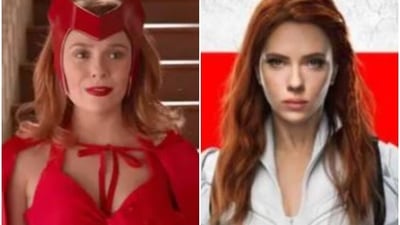 Elizabeth Olsen and Scarlett Johansson starred together in Avengers: Endgame.