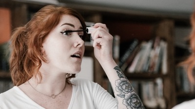 Invest in some good waterproof makeup products during the season.  (Unsplash)