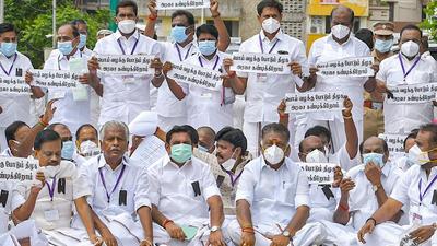DMK has dared the AIADMK by taking on Velumani as an easy pick among the rotten pack and an open challenge to Palaniswami by seeking additional probe into the Kodanad case. (PTI)