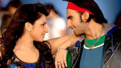 Parineeti Chopra and Ranveer Singh in Ladies Vs Ricky Bahl. Parineeti Chopra and Ranveer Singh in Ladies Vs Ricky Bahl.