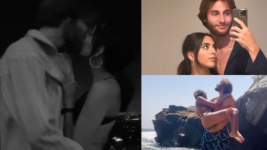 Aaliyah Kashyap wishes boyfriend Shane Gregoire with pictures of the couple. 