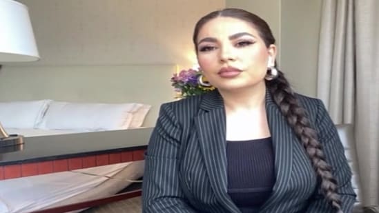Afghan pop star Aryana Sayeed. (ANI)