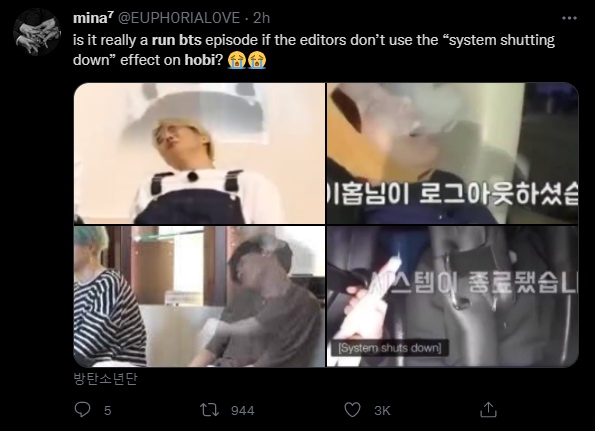 Run BTS editors left fans in splits yet again.