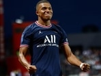 File image of Paris St Germain's Kylian Mbappe.