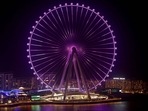 A view of Bluewaters Island and the Ain Dubai (Dubai Eye) 250-metres high Ferris wheel in the Gulf Emirate on August 24, 2021. - The world's largest and tallest observation wheel is set to open to public on 21 October 2021.(Photo by Giuseppe CACACE / AFP) A view of Bluewaters Island and the Ain Dubai (Dubai Eye) 250-metres high Ferris wheel in the Gulf Emirate on August 24, 2021. - The world's largest and tallest observation wheel is set to open to public on 21 October 2021.(Photo by Giuseppe CACACE / AFP)