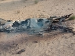IAF's MiG-Bison crashes in Rajasthan; pilot ejects safely (HT Photos) IAF's MiG-Bison crashes in Rajasthan; pilot ejects safely (HT Photos)
