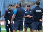 England's cricket team in training. England's cricket team in training.
