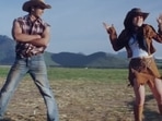 Shahid Kapoor and Shenaz Treasury in Ishq Vishk.