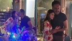 Prakash Raj gets married to his wife again. Prakash Raj gets married to his wife again.