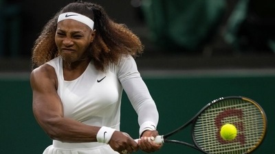 Serena Williams withdraws from U.S. Open due to torn hamstring (Pool via REUTERS)