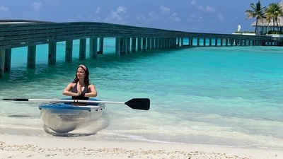 From underwater hotels to overwater private bungalows, the Maldives hosts travellers in nothing short of a paradise and is mostly isolated which attracts travellers looking for some peace away from the hustle bustle of metropolitan life. (Instagram/elliavrram) From underwater hotels to overwater private bungalows, the Maldives hosts travellers in nothing short of a paradise and is mostly isolated which attracts travellers looking for some peace away from the hustle bustle of metropolitan life. (Instagram/elliavrram)