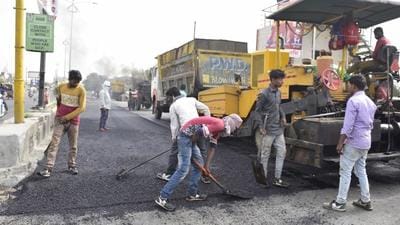 In the latest instance, the NHAI has written to the Hoshiarpur deputy commissioner to pass stay order on change in land use or sale or registries till it completes its survey on four-laning the Hoshiarpur-Phagwara road. (HT FILE PHOTO FOR REPRESENTATIONAL PURPOSES ONLY) In the latest instance, the NHAI has written to the Hoshiarpur deputy commissioner to pass stay order on change in land use or sale or registries till it completes its survey on four-laning the Hoshiarpur-Phagwara road. (HT FILE PHOTO FOR REPRESENTATIONAL PURPOSES ONLY)