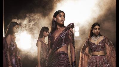 Models in Gaurav Gupta’s latest couture collection - Universal Love Models in Gaurav Gupta’s latest couture collection - Universal Love