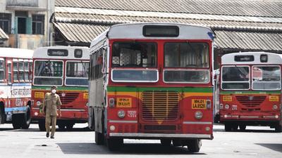 On an average, nearly 2.4 million passengers travel by the BEST buses daily. (HT PHOTO)