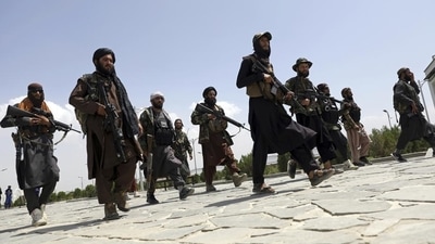 There’s also an optimistic outlook, now being pushed by Beijing, that goes like this: The Taliban form an “inclusive” government with warlords of competing ethnic groups. (AP) There’s also an optimistic outlook, now being pushed by Beijing, that goes like this: The Taliban form an “inclusive” government with warlords of competing ethnic groups. (AP)