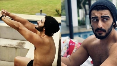 Arjun Kapoor shares shirtless pics. Arjun Kapoor shares shirtless pics.