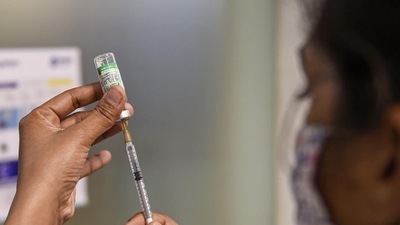 There are 17 patients who took both the doses and 18 patients had taken one dose of the vaccine, officials said. (PTI file photo) There are 17 patients who took both the doses and 18 patients had taken one dose of the vaccine, officials said. (PTI file photo)