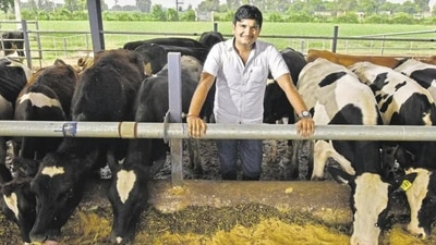 Milk production is rooted in animal husbandry, and rearing of cattle, buffalos and goats is a major source of one extremely potent greenhouse gas, namely methane.