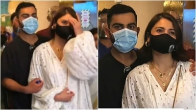Anushka Sharma wears ₹10k white maxi dress for date with Virat Kohli at Leeds, see pics (Twitter/@ViratsPlanet) Anushka Sharma wears ₹10k white maxi dress for date with Virat Kohli at Leeds, see pics (Twitter/@ViratsPlanet)