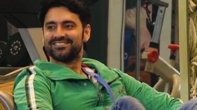 Karan Nath on Bigg Boss OTT. Karan Nath on Bigg Boss OTT.