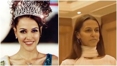 Neha Dhupia won the 2002 Miss India crown. Neha Dhupia won the 2002 Miss India crown.