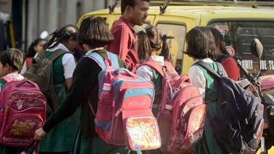 Physical lessons in schools have begun across several states in a staggered format. (HT File)