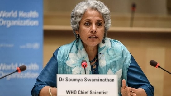 “We should not panic about thousands of children crowding into ICUs" said World Health Organization (WHO) chief scientist Soumya Swaminathan(REUTERS / File Photo)