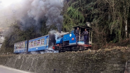 Darjeeling 'toy trains', formally known as the Darjeeling Himalayan Railway (DHR). (File Photo)