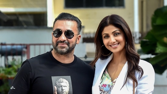 Raj Kundra, who was arrested in July, is currently lodged in prison in another case pertaining to the production and distribution of pornographic materials through mobile apps. (PTI Photo) 