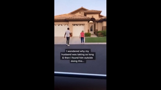 The image is taken from the video that shows incident.(Instagram/@brookeashleyhall)