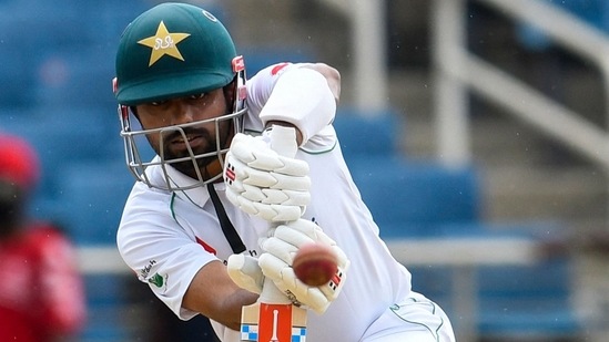 Babar Azam (in frame) overtakes Rishabh Pant in Test rankings, Afridi breaks into top 10