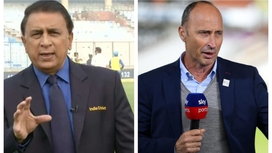 Gavaskar, Hussain indulge in heated banter before start of India-England 3rd Test Gavaskar, Hussain indulge in heated banter before start of India-England 3rd Test