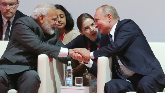 Russian President Vladimir Putin spoke to Prime Minister Narendra Modi on Tuesday and held detailed conversation on Afghanistan situation.(AP Photo)