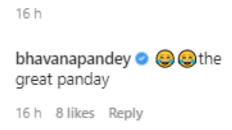 Bhavana Pandey's comment